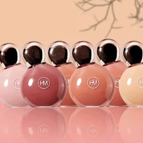 رژگونه مایع هدی موجی (Hudamoji Liquid Blusher Water Embellish Texture)