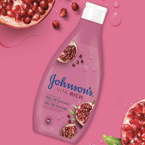 ژل شستشوی بدن عصاره انار جانسون