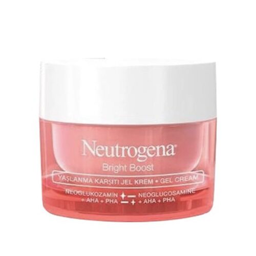 ژل کرم ضد پیری نوتروژینا Bright Boost حجم 50 میلی لیتر(100٪ اصل)