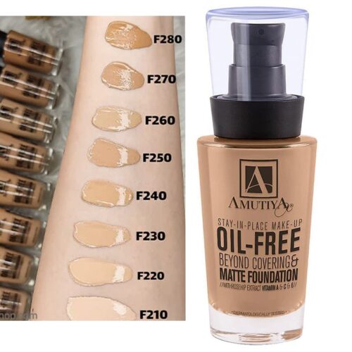 کرم پودر Oil-Free آموتیا شماره F250