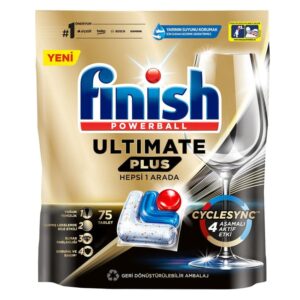 Finish Ultimate Plus dishwasher tablets, 75 pieces, FINISH ULTIMATE PLUS model