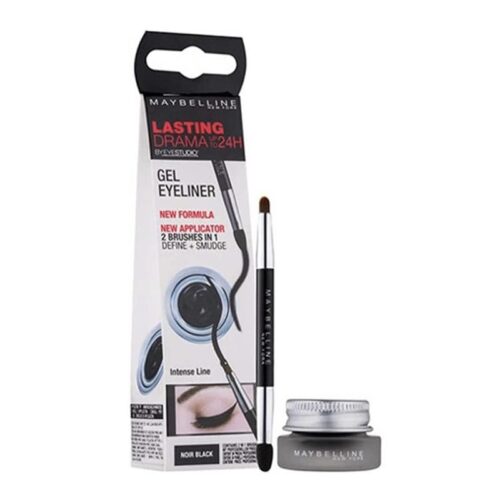 خط چشم ژلی میبلین دراما Maybelline Lasting Drama  شماره 01 رنگ Noir Black