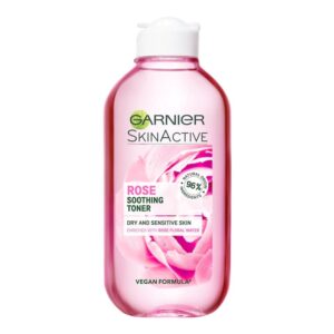 Active skin toner containing Garnier rose extract 200 ml 100% original